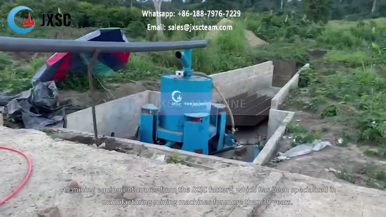 5TPH Rock Gold Beneficiation Plant