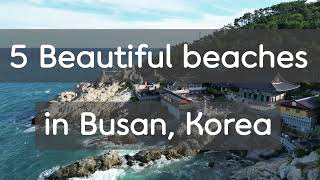 5 beautiful beaches to travel in Busan, Korea