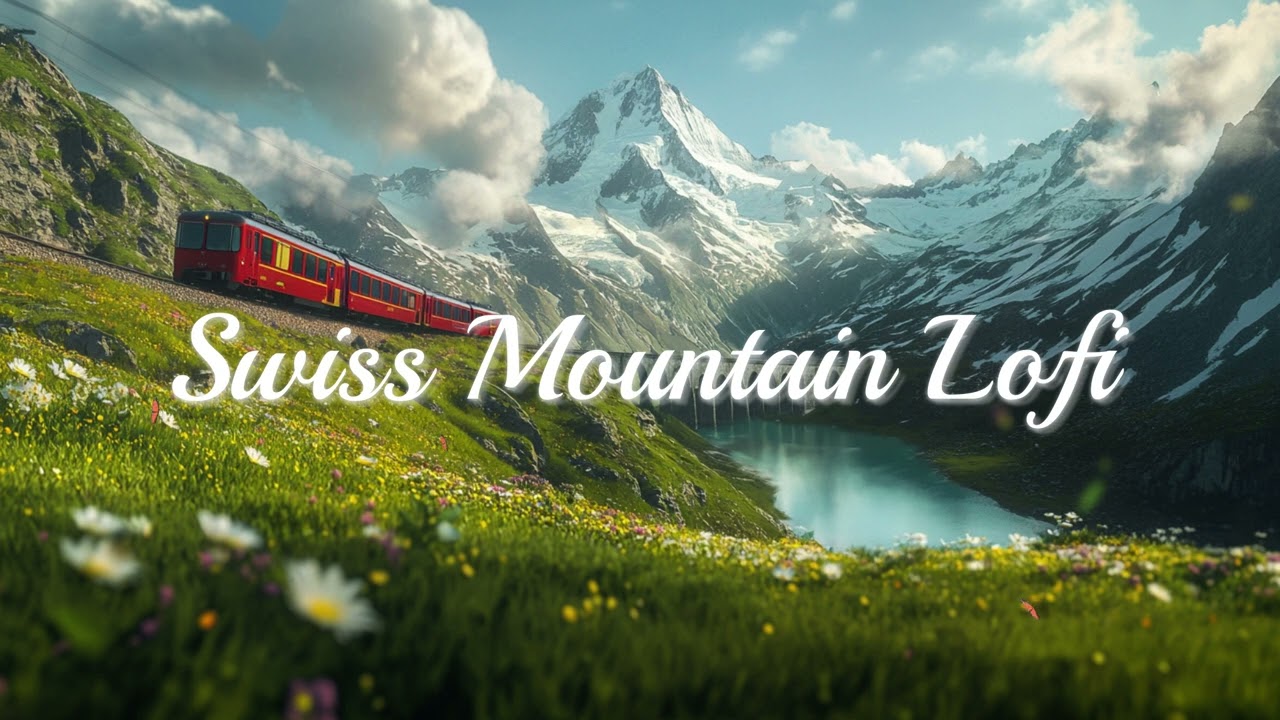 Peaceful Alpine Guitar & Chill Beats 🏔️ |Swiss Mountain Lofi