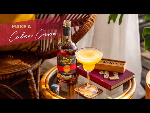 How To Make A Cuban Crown Daiquiri with #RonSantiagoDeCuba