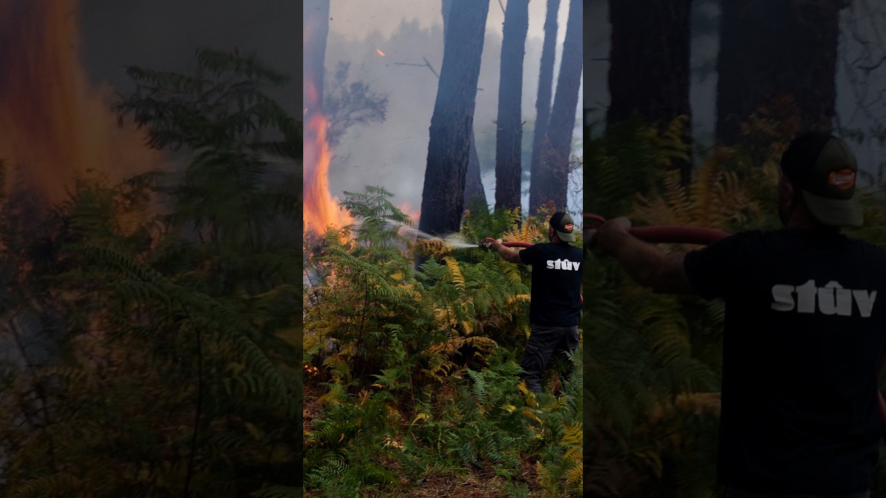 France battles largest wildfire evacuation since World War II near Bordeaux
