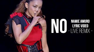 No -Live remix- / (歌詞ビデオ)