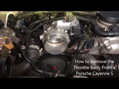 How to Remove the Throttle Body From a Porsche Cayenne S