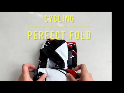 How to fold cycling shorts and top to not unfold?! #folding #howtofold #how