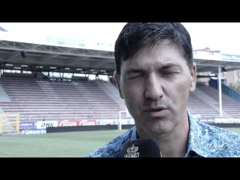 Felice Mazzu avant FC Zorya Luhansk - R.Charleroi S.C