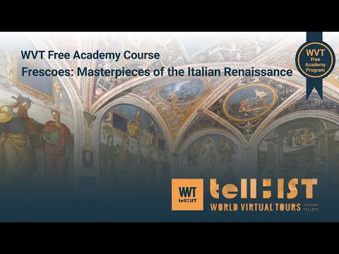 #FREEAcademy #Curso - #Frescos Obras-primas do #Renascimento #Italiano - LIÇÃO 2 de #tellHIST
