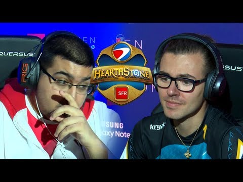 Vinz vs MagicGeek - Quart de finale ESWC Hearthstone by SFR - PGW