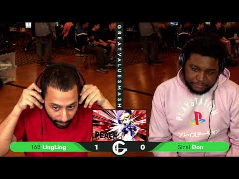 Super Smash Bros. Ultimate: 16B | LingLing (Peach) V Sinai | Don (Mario) - Synthesis 41