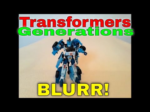 Transformers Generations Deluxe Class Blurr - GotBot True Review NUMBER 74