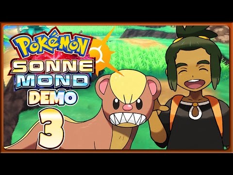 POKÉMON SUN & MOON SPECIAL DEMO Part 3: Ash's Greninja, Capture Trial & Alola at Night