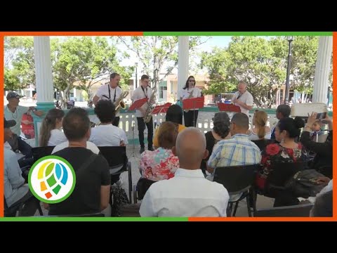 Realizan agrupaciones de saxofones de España y Cuba concierto en Consolación del Sur