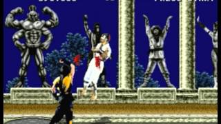 Mega Drive Longplay - Mortal Kombat + Blood Cheat (Mega Drive)