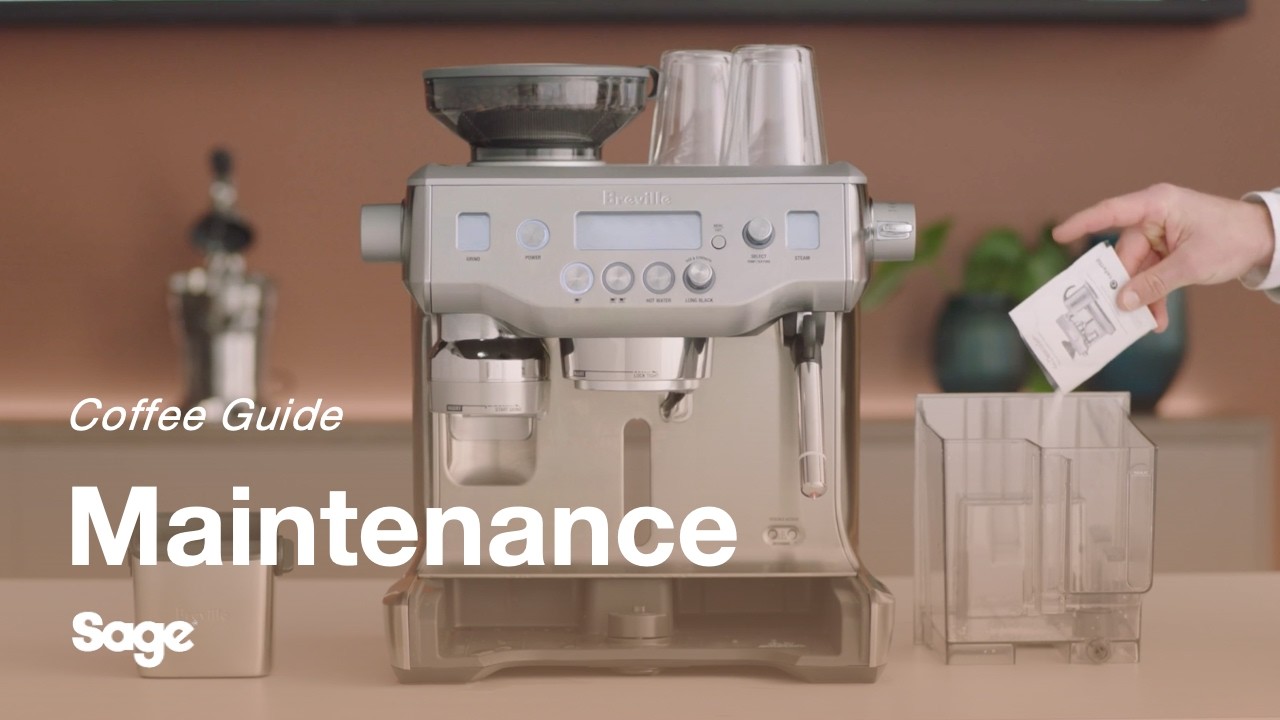 Breville coffee guide tutorial - How to perform a descale