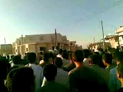 تشييع أيهم عكيدي في قرية زيتان في ريف حلب الجنوبي