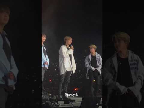 170513 BTS(방탄소년단) Ending talk (Speaking Cantonese) in The Wings Tour Hong Kong