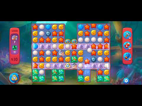 Fishdom Hard Level 12096 No Boosters