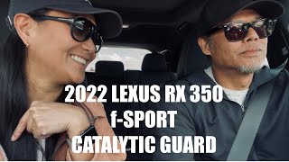 2022 Lexus RX 350 F-Sport | Catalytic Guard Installed | 4K |