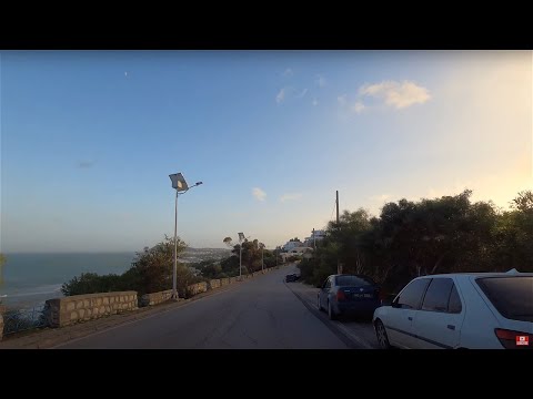 Gammarth To La Marsa, Tunisia 🇹🇳 4k || المرسى‎, ڨمرت