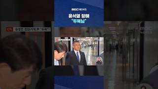 윤석열 향해 "두목님" #Shorts (MBC뉴스)