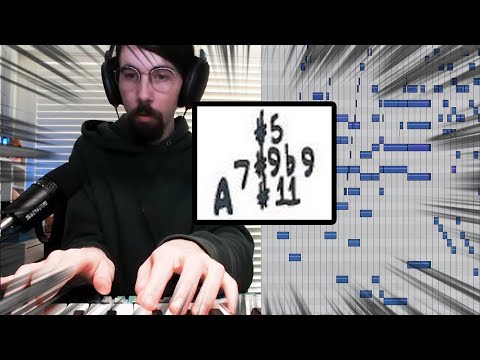 These chords should be ILLEGAL! | Transcribing J Fusion