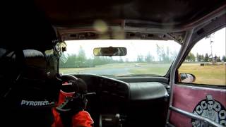 VOODOO Doughnut Racing a lap ith May 24 hour of lemons The Ridge