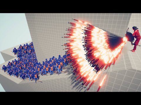 2X FIREWORK GOD DEFENDS TOWER VS EVERY FACTION | Totally Accurate Battle Simulator TABS