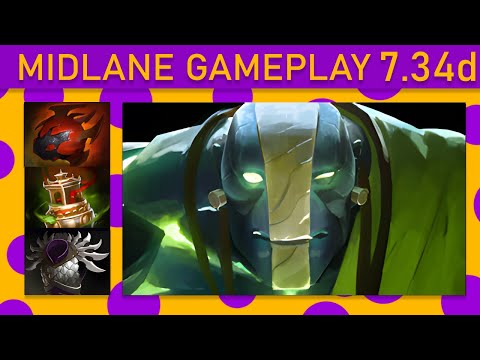 ⭐Mikoto Earth Spirit 15+ Kills! Mid Gameplay - Dota 2 Top MMR
