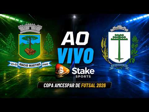3ª Rodada da Copa AMCESPAR de Futsal 2026 - Inácio Martins x Irati | AO VIVO