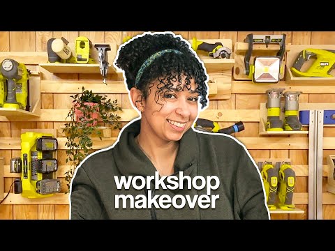 Rochelle's EXTREME workshop makeover * finally *