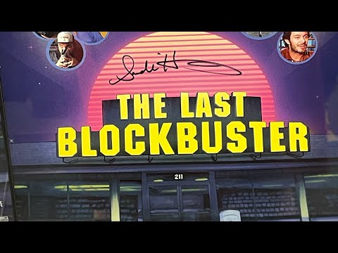 I visited the last operational Blockbuster video store!