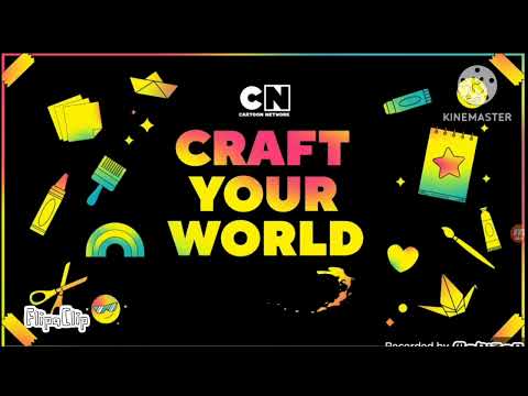 Cartoon network craft your world x Crayola intro