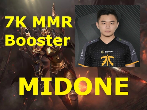 Secret.MidOne Legion Commander ~ MMR BOOSTER ~ 7K MMR Gameplay