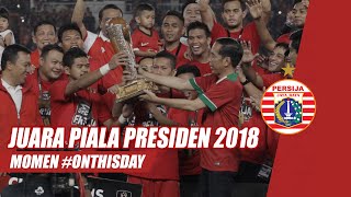 Download lagu #OnThisDay - Persija Jakarta 3-0 Bali United | Piala Presiden 2018 mp3