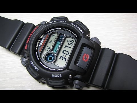 שעון יד  &rlm;דיגיטלי  &rlm;לגבר Casio G-Shock DW9052 קסיו תמונה 3