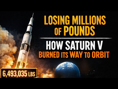 Losing Millions of Pounds: How Saturn V Burned Its Way to Orbit