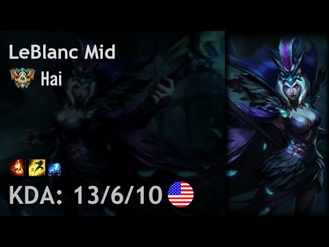 LeBlanc Mid vs Viktor - Hai - NA Challenger Patch 6.22