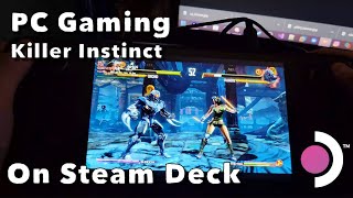 Steam Deck: Killer Instinct (4k60; Off Screen; Direct Feed Audio)