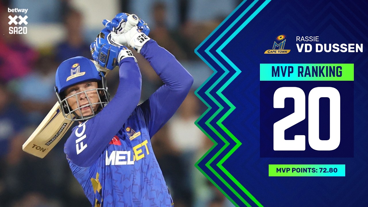 Season 4 MVP #20 | Rassie van der Dussen (MI Cape Town)