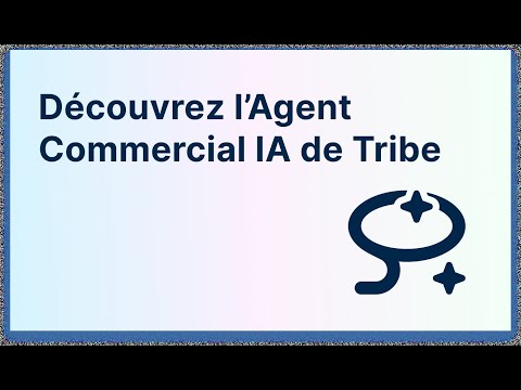 Tribe CRM - Vidéo 1