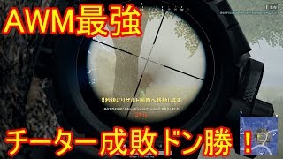 #29【PUBG】チートを倒すAWMの強さ【PLAYERUNKNOWN'S BATTLEGROUNDS】