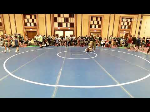 86 Lbs Round Of 16 - Aiden Fowler, New Jersey Vs Nathan Fenner, Pennsylvania C45f