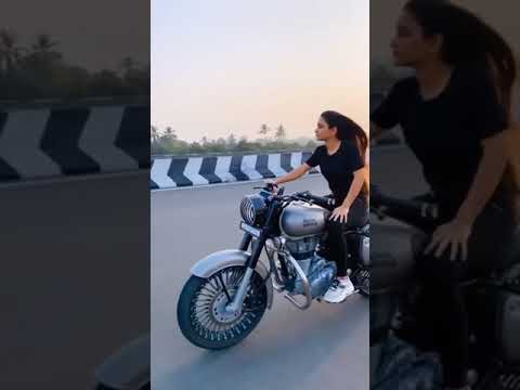 bullet lover | tiji seat | Kaka | status | girl | riding | bike |