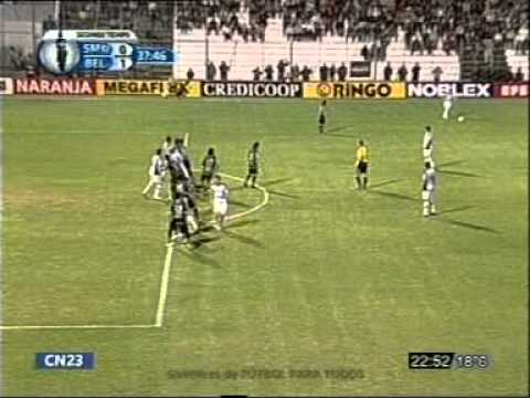 San Martín de San Juan 0 Belgrano 1, gol de Pérez