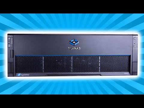 The Best Storage Money Can Buy? - TrueNAS M40 Enterprise Storage System