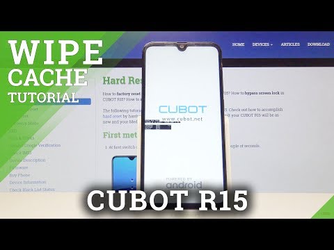 How to Wipe Cache in CUBOT R15 - Delete Temporary Cache Files