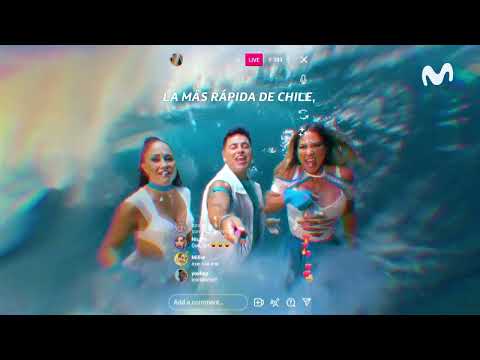 This summer, move to the rhythm of Chile's fastest 5G network and Movistar Internet