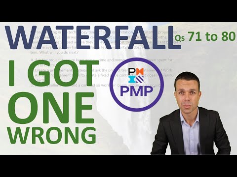 10 More PMP Waterfall Questions to Brighten Your Day (71 to 80)