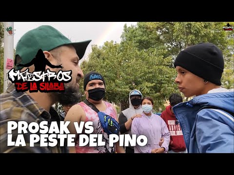 PROSAK vs LA PESTE DEL PINO - Octavos | Maestros de la Sílaba: Triple Amenaza