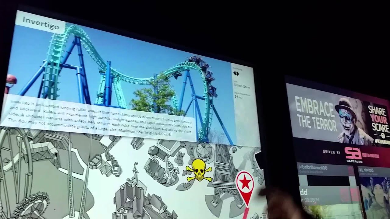 Interactive Kings Island maps