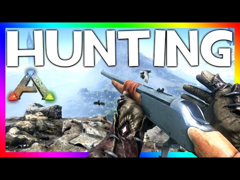 GONE HUNTING!!!(NEW RIFLE) | ARK: Survival Evolved | Episode 37